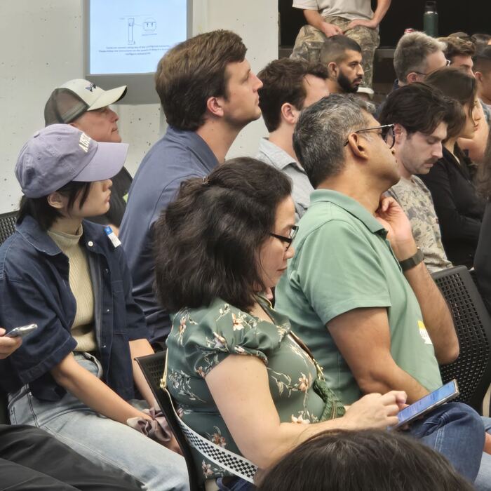 Frame 8 from the Claude Code Community Meetup, Station Austin, 10 August 2026