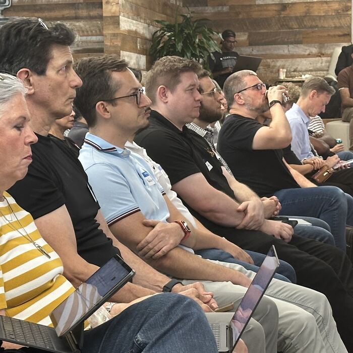 Frame 17 from the Claude Code Community Meetup, Station Austin, 10 August 2026