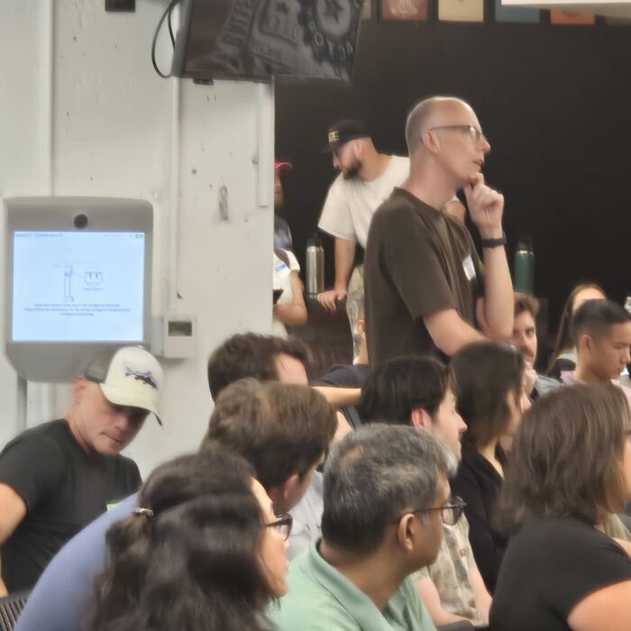 Frame 22 from the Claude Code Community Meetup, Station Austin, 10 August 2026