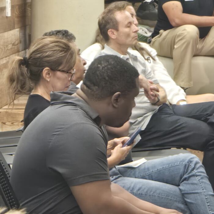 Frame 28 from the Claude Code Community Meetup, Station Austin, 10 August 2026
