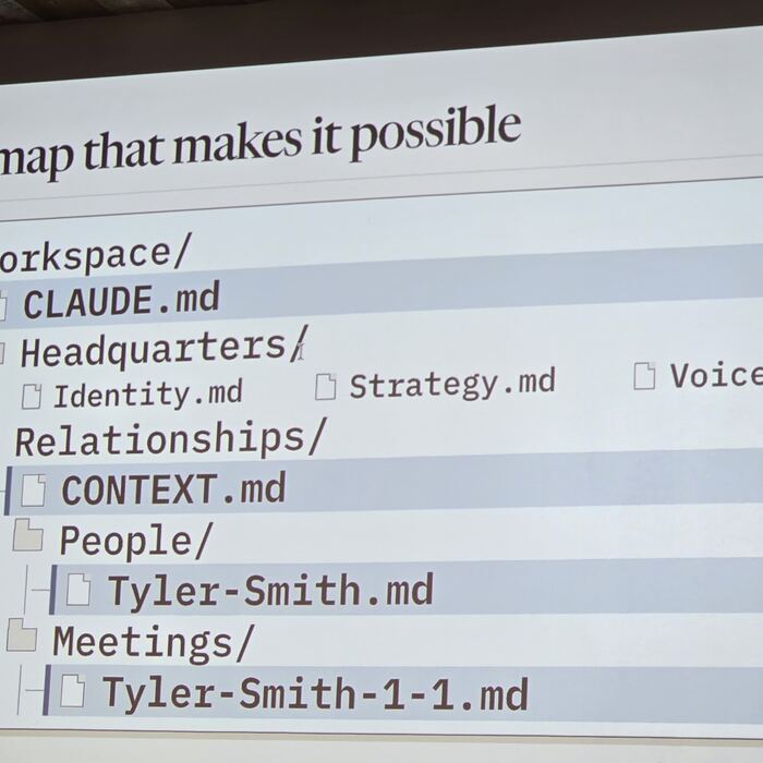 Frame 34 from the Claude Code Community Meetup, Station Austin, 10 August 2026