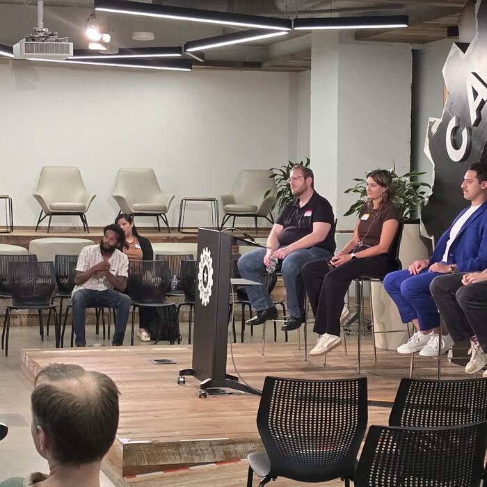 Frame 39 from the Claude Code Community Meetup, Station Austin, 10 August 2026
