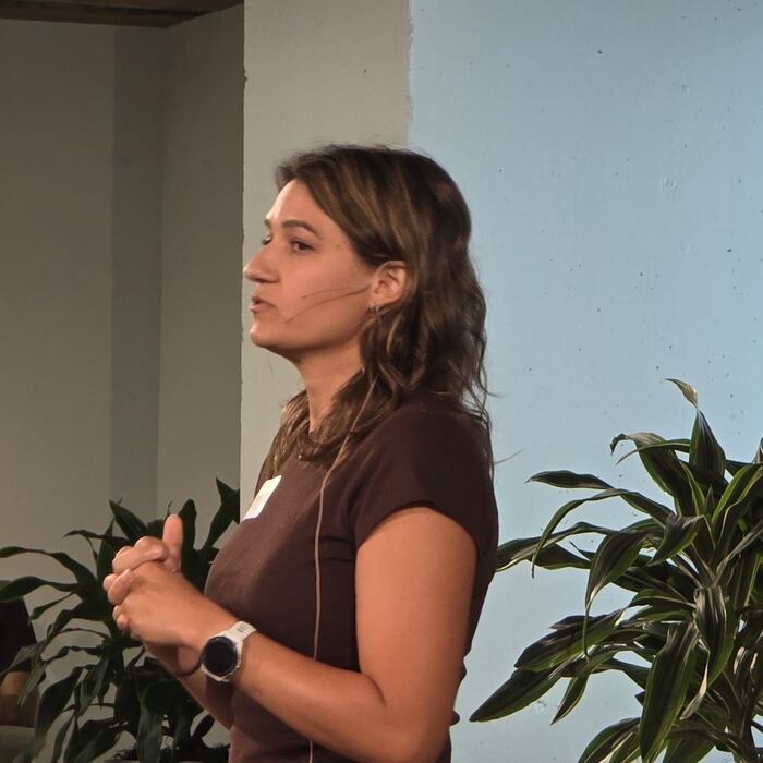 Frame 54 from the Claude Code Community Meetup, Station Austin, 10 August 2026