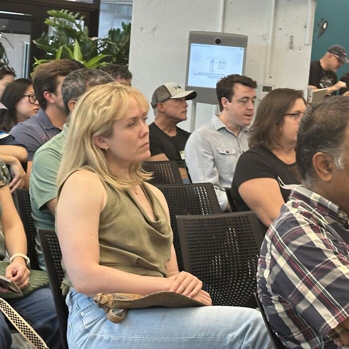Frame 69 from the Claude Code Community Meetup, Station Austin, 10 August 2026